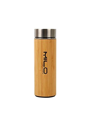 L1408 - Bamboo Çelik Termos 350ml