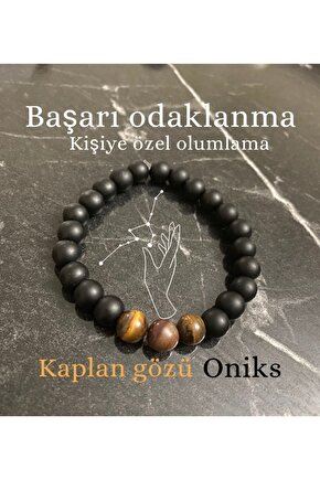 Doğal Taş Başarı Odaklanma Bilekligi