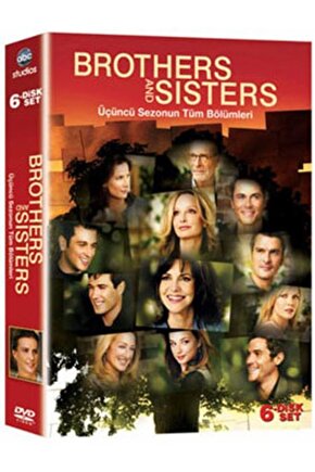 Brothers And Sisters Season 3 (3.sezonun Tüm Bölümleri) (6 Disk) Dvd