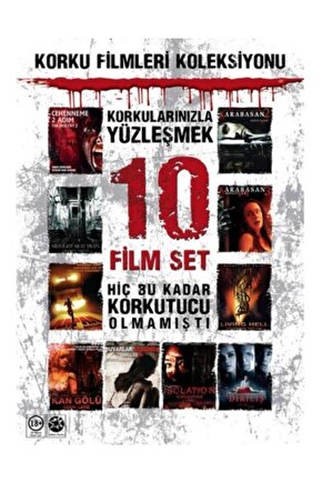 Korku Filmleri Koleksiyonu (10 Disk) Dvd