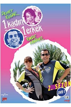 1 Kadın 1 Erkek 2.sezon Dvd 1 (double) (36-47. Bölümler)