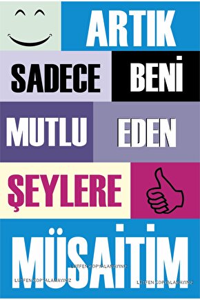 MUTLULUK  iyi hissettiren motivasyon sözleri duvar yazıları ev dekorasyon tablo retro ahşap poster