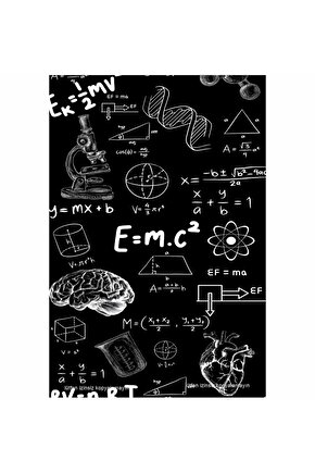 alber einstein bilim izafiyet teorisi e=mc2 dekorasyon tablo retro ahşap poster