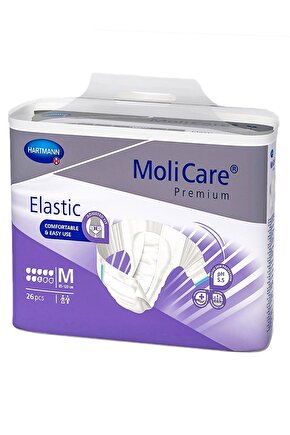 Molicare Premium Elastic 8 Damla M Beden 26lı