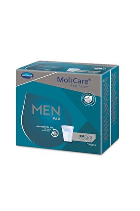 Molicare Premium Men Pad 2 Damla Erkek Mesane Pedi Aktif Koruma 14 Lü ( 12 Paket )