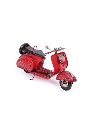 Dekoratif Metal Scooter Vintage Dekoratif Ev Ofis Hediyelik