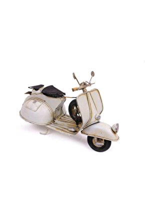 Dekoratif Metal Scooter Vintage Dekoratif Ev Ofis Hediyelik