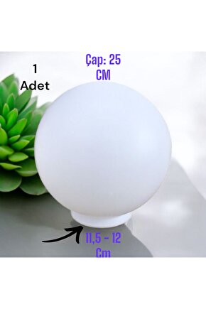 25lik Karpuz Lamba, Birinci Kalite PVC Glop, Bahçe Aplikleri Yedek Parçası, 25 Cm Çapında PVC Küre