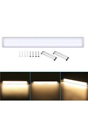 Günışığı 3000K, 36 Watt, 120 Cm, Ultra Kaliteli,  Led Bant Armatür, Birinci Sınıf Led Armatür