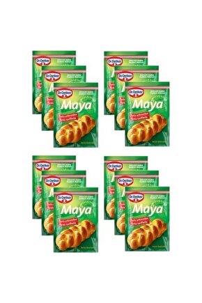 Instant Kuru Maya 10 Gr * 12 Adet