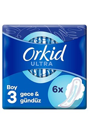 Ultra Extra Hijyenik Ped Gece Tekli Paket 6 Ped