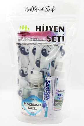 Hijyen Seti (kırmızı Ve Yin-yang Maskeli)