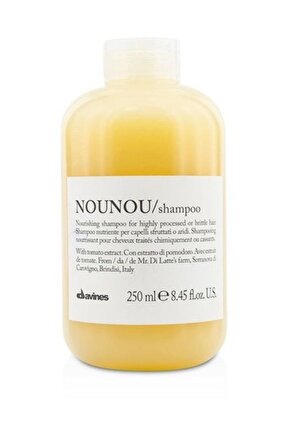 Nounou Shampoo - Islem Gormus Saclar Icin Besleyici Bakım Şampuanı 250 ml