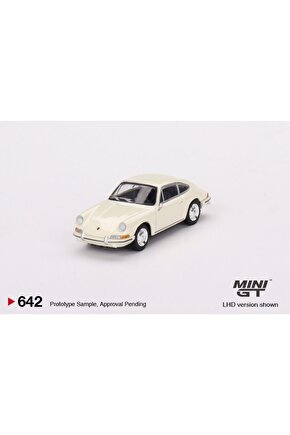 164 Ölçek Koleksiyonluk Model Araç Mgt00642 Porsche 901 1963  Ivory