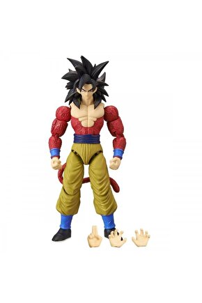 Dragon Ball 16 Cm Poz Verilebilir Figür Super Saiyan 4 Goku - Dragon Stars Serisi 36180