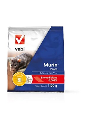 Murin Fare Pastası Kullanıma Hazır Yem 100gr