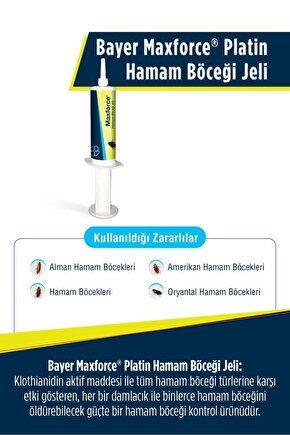 Hamam Böceği Jeli 5 gr Böcek Haşere Skt.2027