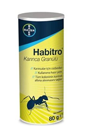 Karınca Toz Habitro (80 GR) Granül Halinde