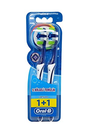 Oral B Diş Fırçası Complete 5 Yönlü Temizlik 1+1 40 Orta 1 Alana 1 Bedava Mediıum