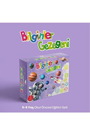 Bilginler Gezegeni 5-6 Yaş Okul Öncesi Eğitim Seti