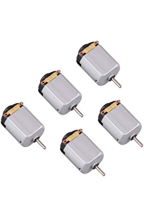 5 Adet Dc Motor, Deney Motoru, 3v, 6v Motor Yüksek Devir Dinamo Motor