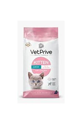 Vet Prive Tavuklu 1.5 kg Yavru Kedi Maması