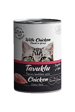 Eco Tavuklu Yavru Kedi Konservesi Gravy 400 gr