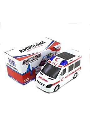 Pilli Işıklı Müzikli Ambulans