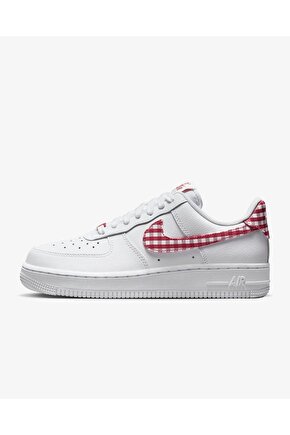 Air Force 1 07 Plaid Detail Kadın Spor Ayakkabı