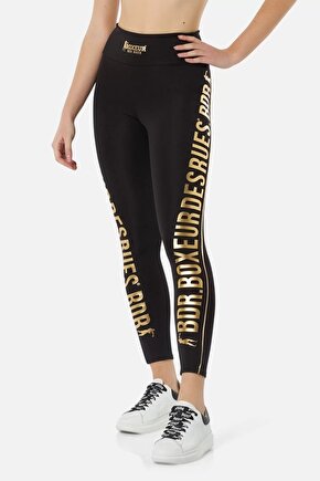 Lettering Printed Leggings