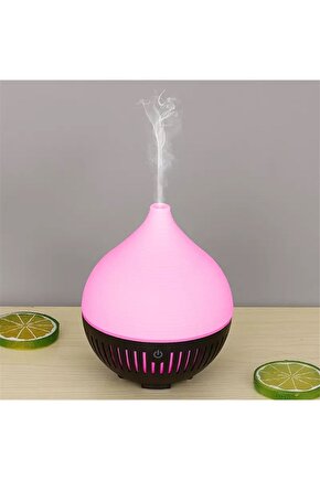 Led Işıklı Oda Hava Nemlendirici Aroma Terapi Difizör Mini Air Humudifier Buhar Makinesi