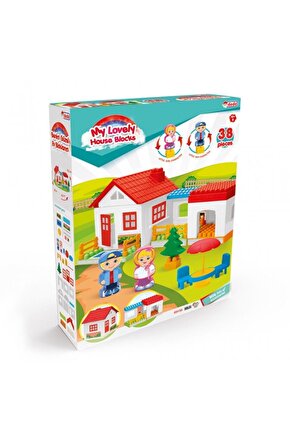 Fen Toys Tek Katlı Ev Bloklar 03135