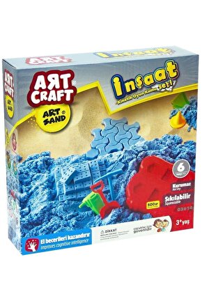 Art Craft Inşaat Kinetik Kum Seti 500gr.