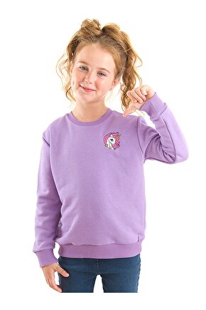 Unicorn Kız Çocuk Sweatshirt