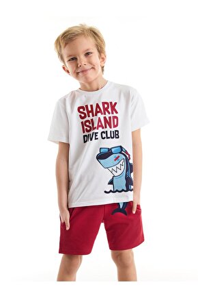 Shark Club Erkek Çocuk T-shirt Şort Takım