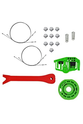 Bmw 3 Serisi E90 E91 Sağ Arka Cam Mekanizması Tamir Seti 2005-2011  Uyumlu