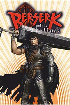 Berserk Anime Manga Retro Ahşap Poster