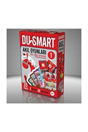 Du Smart Akıl Oyunları -1 (okul Öncesi Akıl Oyunları +4)