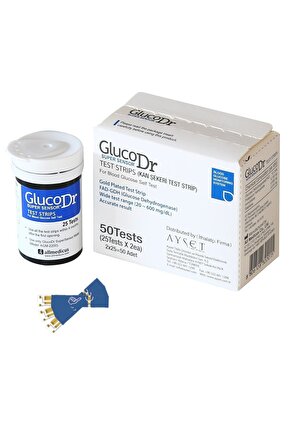 Glucodr. Seker Ölçüm Stribi 100 Adet