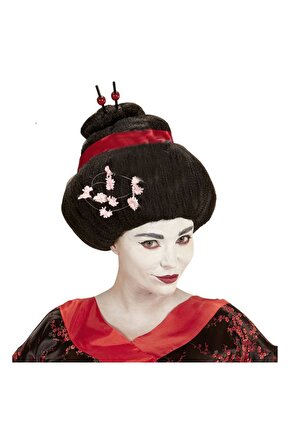 Himarry Çinli Peruk Japon Peruğu Geisha Peruğu Çocuk ve Yetişkin Boy