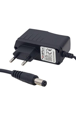 12 Volt 1 Amper Adaptör 12 Volt 1 Amper 5.5mm 2.5mm Adaptör