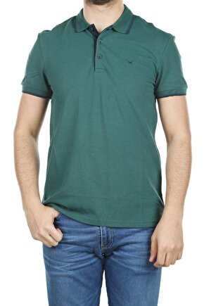 Erkek  Çizgili Polo Yaka T-shirt