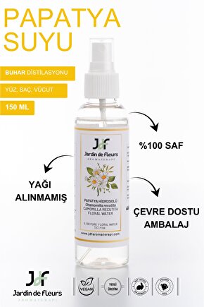 Papatya Suyu 150 ml %100 Saf Aromaterapi Hidrosolü, Yatıştırıcı