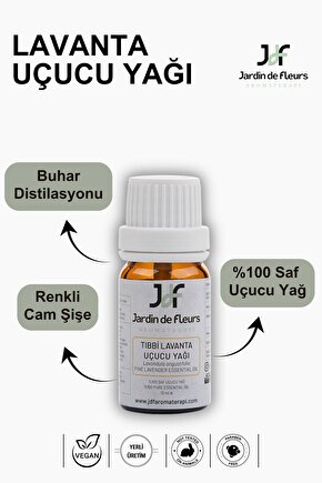 Tıbbi Lavanta (Lavender) Uçucu Yağı 10 ml - %100 Saf Aromaterapi Yağı