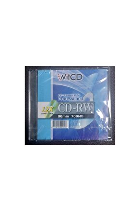 Witcd CD Rewritable Professiyonel 80 min 700 MB CD-RW