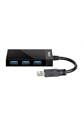 Dlink 4 Bağlantı Noktalı Süper Hızlı Usb 3.0 Hub Dub-1341