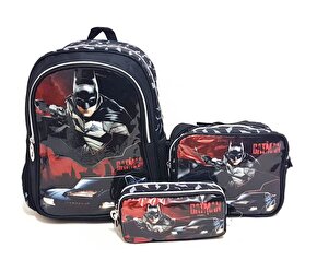 Batman İlkokul Çantası 3 lü Set 1241