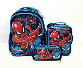 Spiderman Okul Çantası 3 lü set 48087