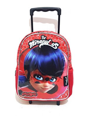 Miraculous Ladybug Çekçekli Anaokulu Çantası 2145