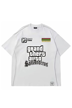 Hip-hop Streetwear GTA San Andreas Extra Cash Jersey (Unisex) T-Shirt